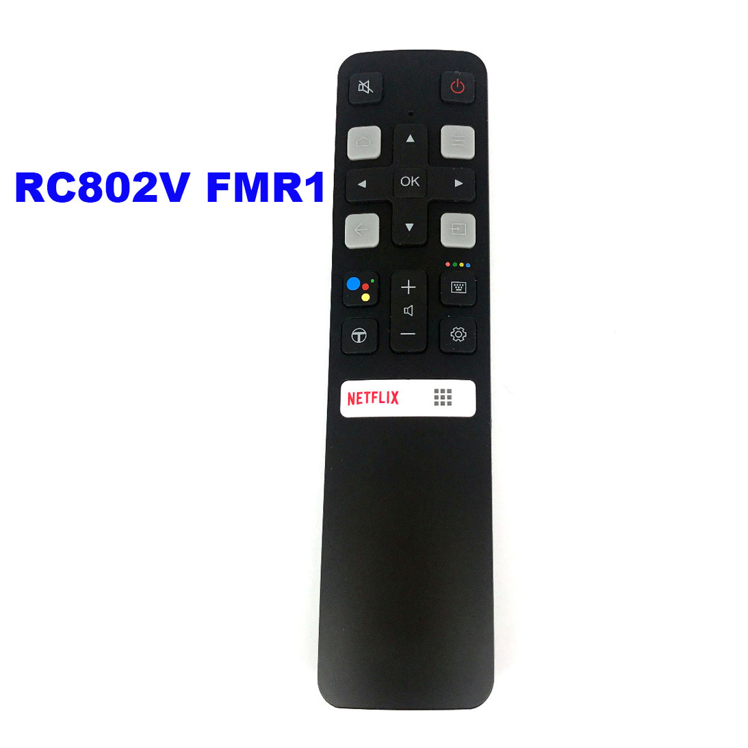 Original RC802V FUR6 Google Assistant Voice Remote Control For TCL TV