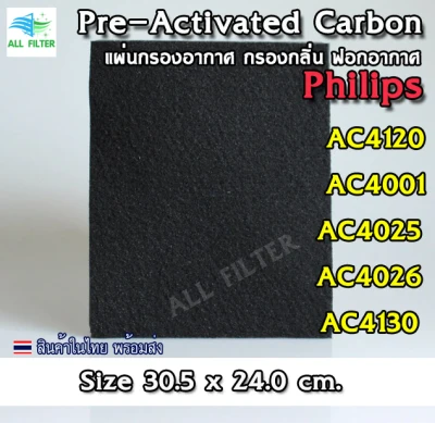 Air Purifier Activated Carbon Filter for Philips AC4120, AC4001