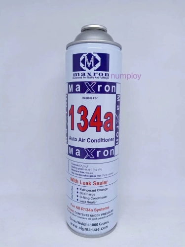 น้ำยาแอร์ R134A, 1กระป๋อง 1000g