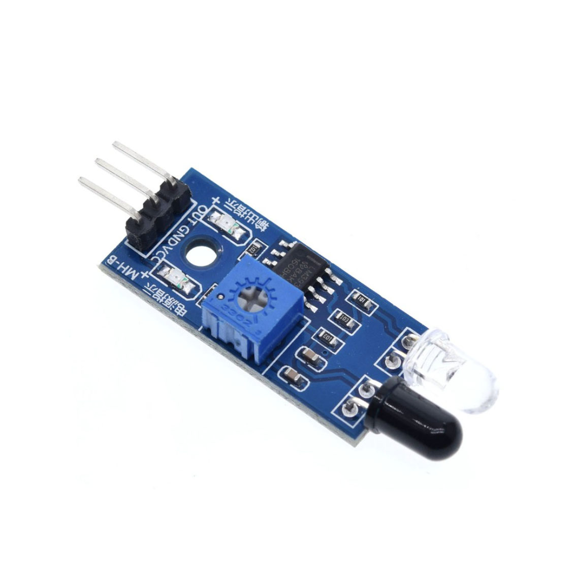 IR Infrared Obstacle Avoidance Sensor Module for Arduino Smart Car ...