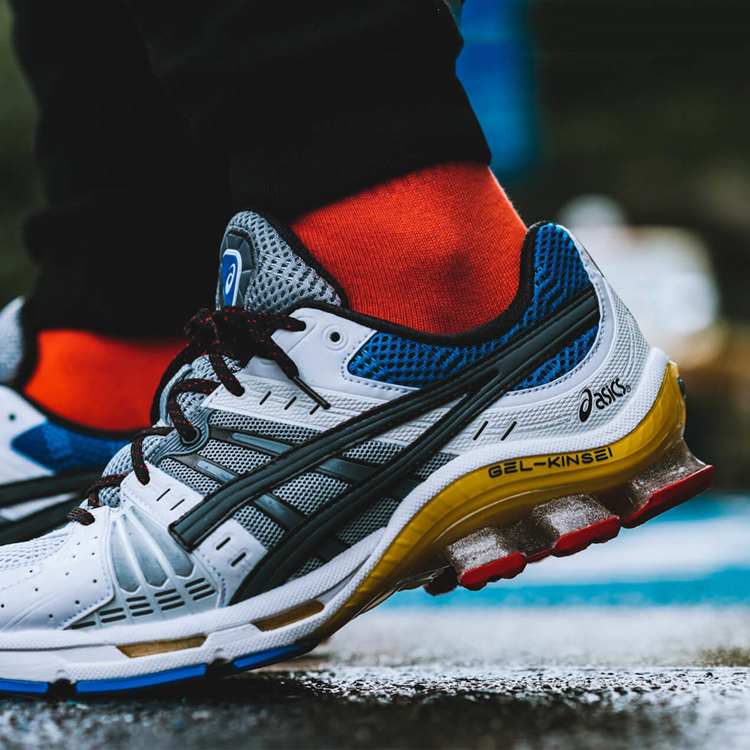 Kinsei Venus ASICS KINSEI OG Venus รองเท้าวิ่งผู้ชายรองเท้าจ๊อกกิ้ง Large Weight ...