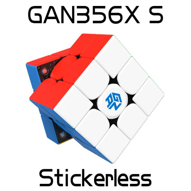 GAN 356 X S Speed Gan Cube 3x3 Professional Stickerless Magic