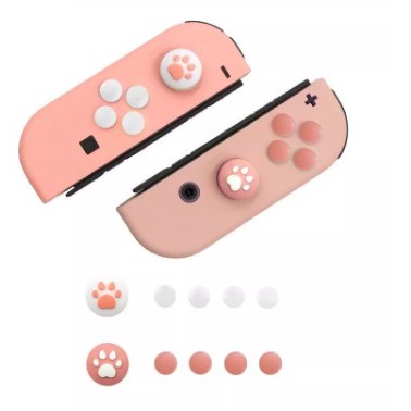 Button Cap + Thumb Grip สำหรับ Nintendo Switch และ Nintendo Switch Lite