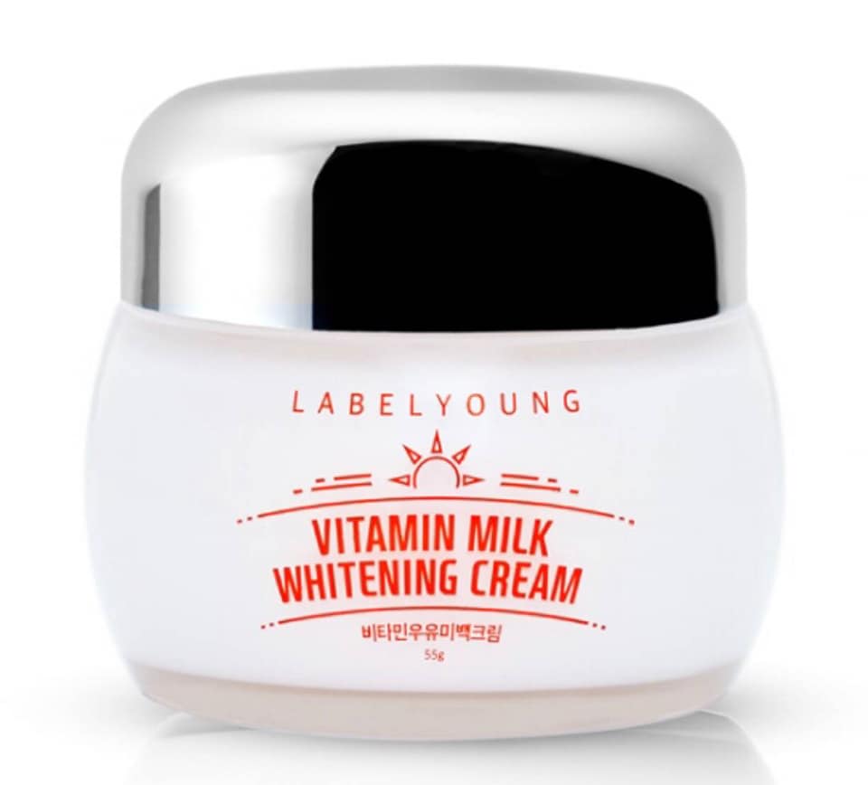 LABELYOUNG Vitamin Milk Whitening Cream​ ไอเท็มที่หนุ่ม-สาว เกาหลีกำลังนิยมในขณะนี้ ครีมน้ำนมเข้มข้น​ 55g