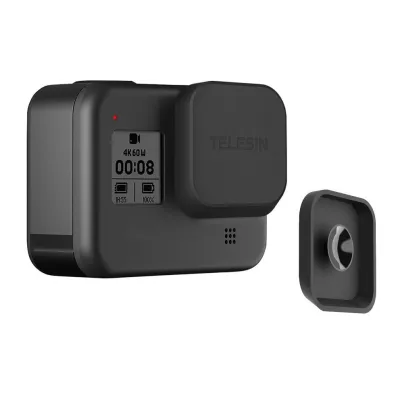 ฝาปิดเลนส์ GoPro Hero 8 / Protective lens for GoPro Hero 8 ผลิตจาก Silicone คุณภาพดี