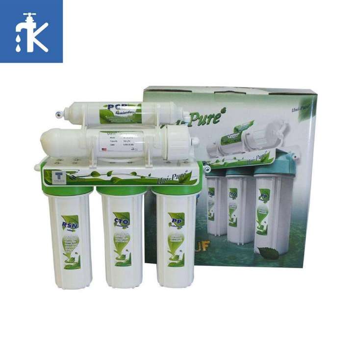 UNI-PURE GREEN เครื่องกรองน้ำ 5 ขั้นตอน