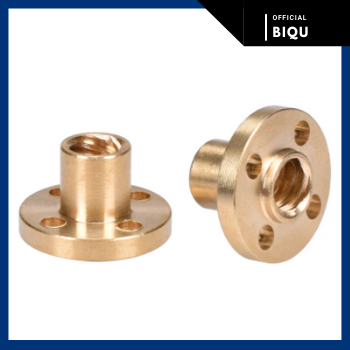 BIQU 3D printer parts Copper Trapezoidal Screw Nut for T8 Screw T8 nuts stepper motor, rail screw