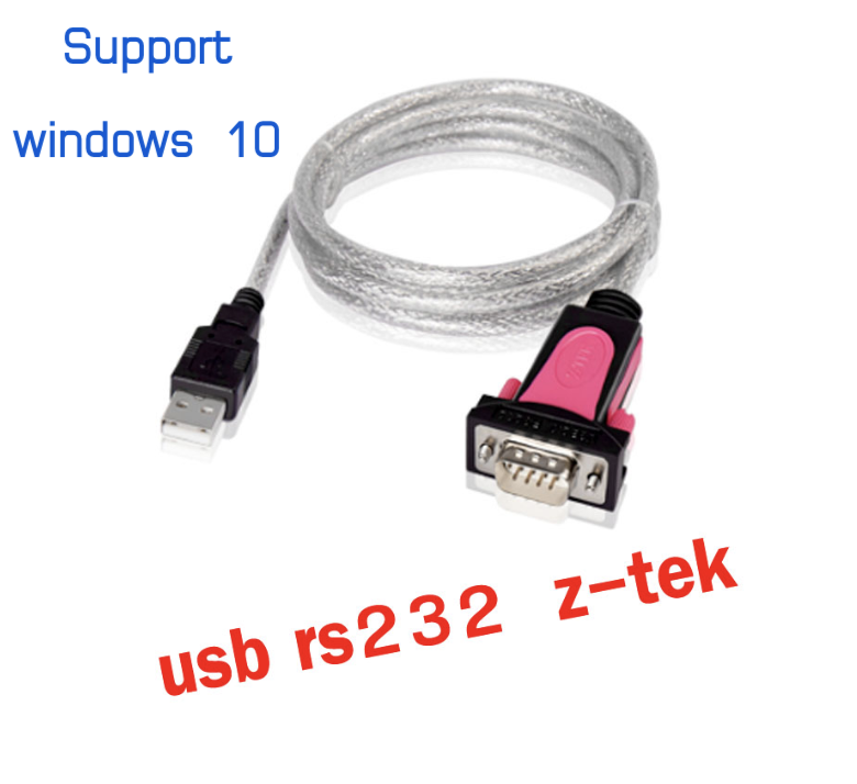 Z-TEK สาย USB 2.0 TO Serial Port (RS232) 1.8 M