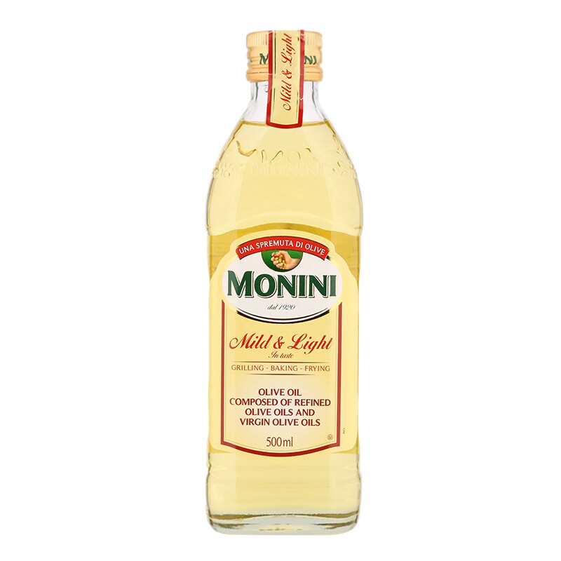 Monini Mild and Light Olive Oil 500ml.