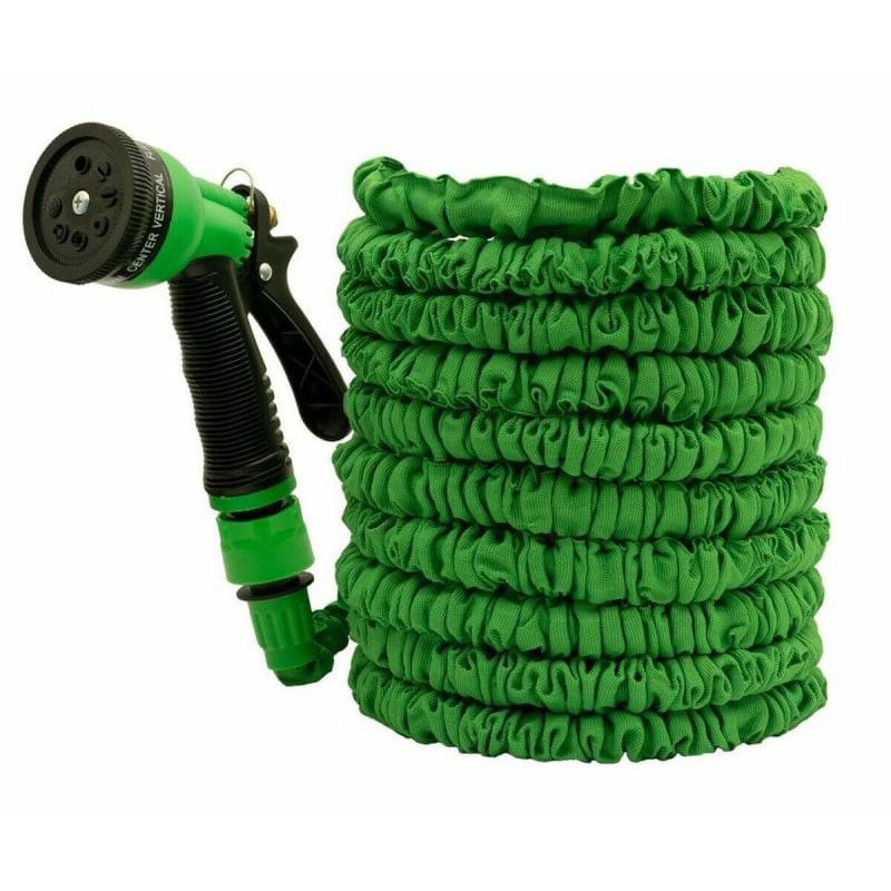 expandable hose Retractable elastic สายยางยืดหดอัตโนมัติหัวฉีด 7 ระดับ สายยางรดน้ำ อุปกรณ์สายยาง