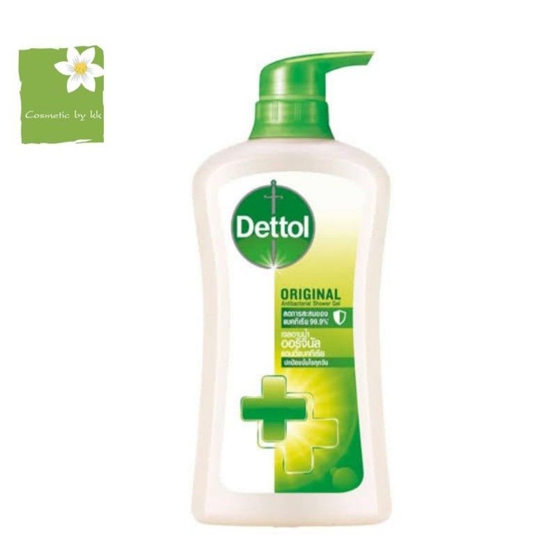 เจลอาบน้ำ Dettol​ สูตร​ original แอนตี้แบคทีเรีย​ 500​ ml.