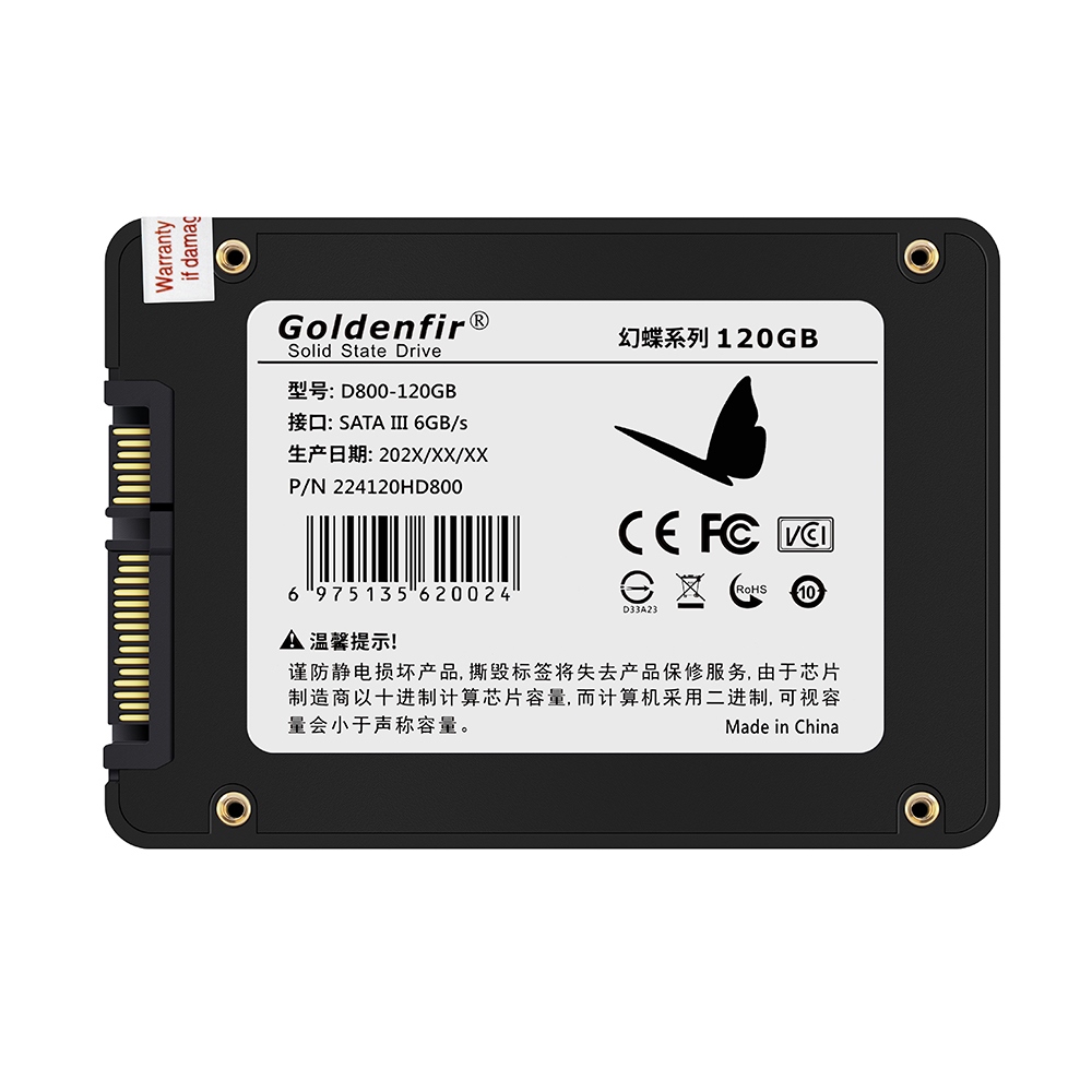 Goldenfir Solid State Hard Drive SSD 120GB 128GB 240GB 256GB 480GB 512 ...