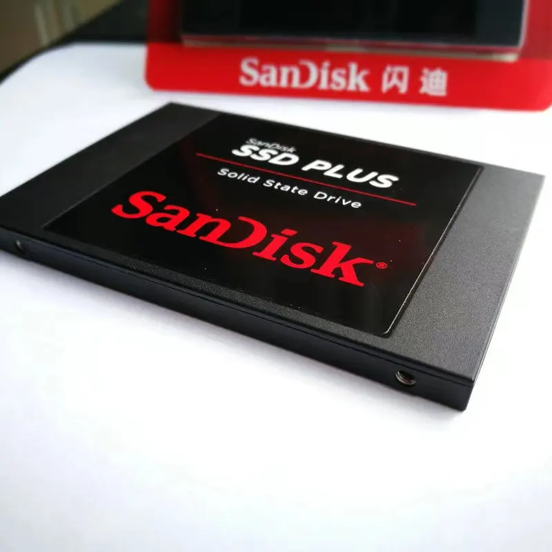 ภาพสินค้าSanDisk SSD PLUS 3D NAND 2.5" SATA Solid State Drive Max. 560MB/s ((120G/240G/480G/960G) เหมาะสำหรับโน๊ตบุ๊คและเดสก์ท็อป1-3 วัน รับประกัน 3 ปี จากร้าน Kasena บน Lazada ภาพที่ 6