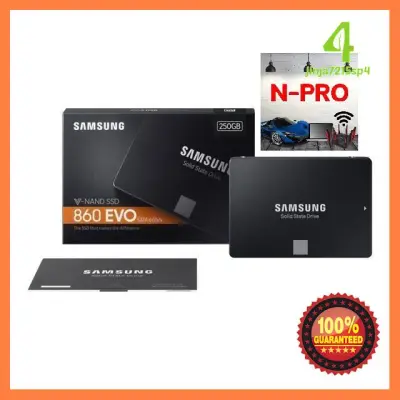 จัดส่งฟรี Samsung SSD 860EVO 2.5 SATA 250.GB (5Y) (เอสเอสดี) Samsung 860EVO (MZ-76E250BW) สินค้าใหม่มือ1 ไม่มีไม่ได้แล้ว