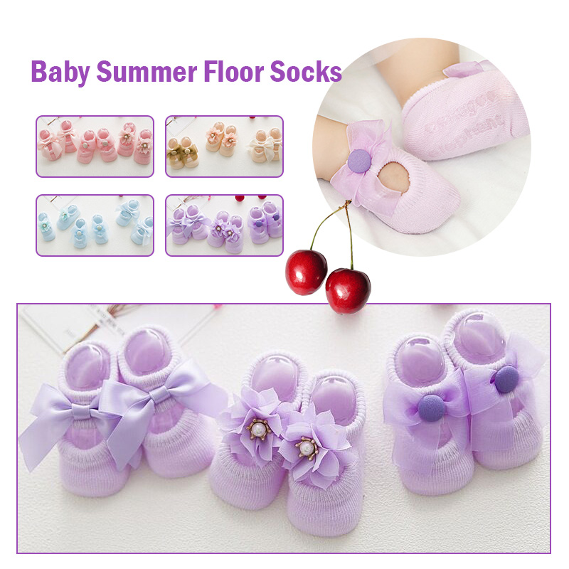 ถุงเท้าเด็ก สไตส์เกาหลี ลายน่ารัก สีสันสวย Baby Socks ราคาต่อ 1คู่    MY167