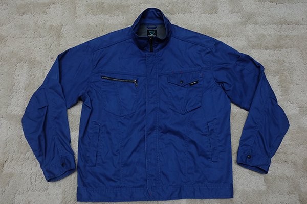 เสื้อช็อป เสื้อช่าง เสื้อช็อปช่าง​ เสื้อทำงาน เสื้อยูนิฟอร์ม​ uniform​ work​ ​shirt ของญี่ปุ่น ไซส์ 4L