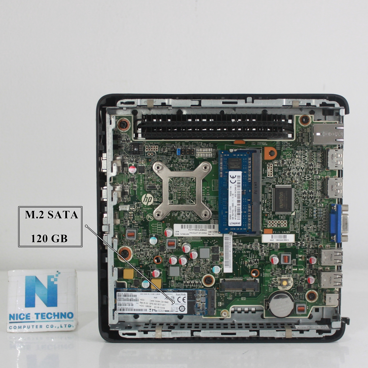 HP T520 Flexible Series TC (Thin client) CPU AMD GX-212JC SOC 1.2 GHz ...
