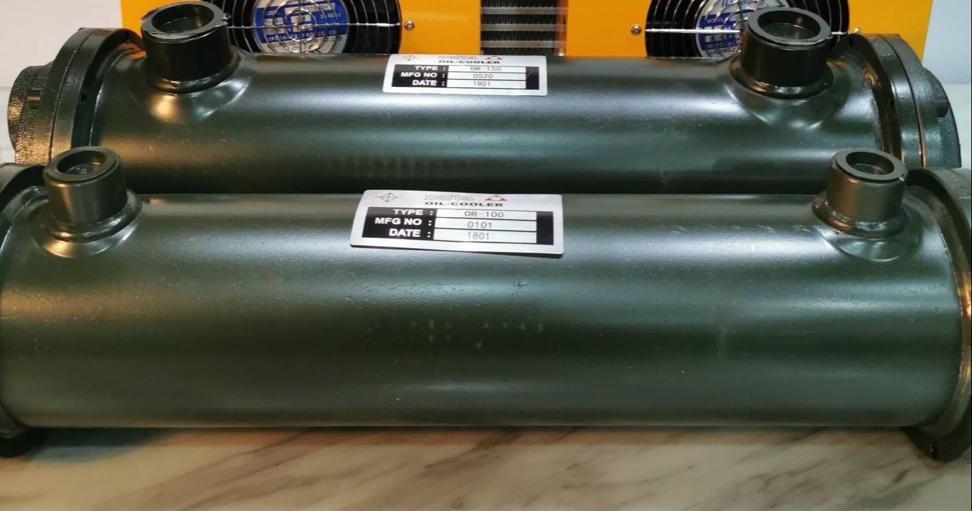 ออยคูลเลอร์ระบายความร้อนด้วยน้ำ (Water cooled oil cooler) OR Series