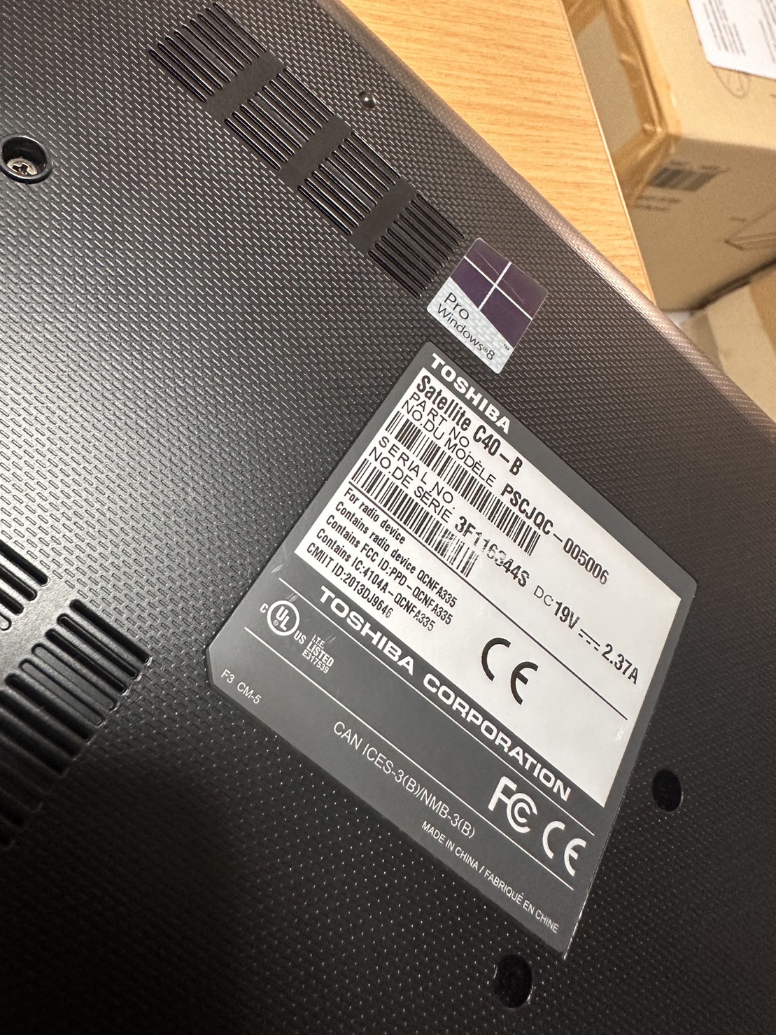 Schermo LCD 14" Per Toshiba Tecra C40-B C40-C C40-D - HD 1366x768, Opaco, Nuovo Generico - Foto 4