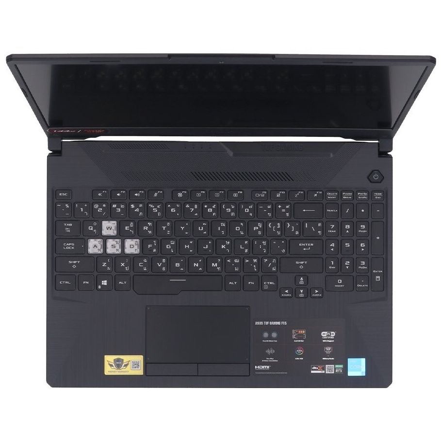 ⚡️⚡️สินค้าNewราคาพิเศษ⚡️⚡️Asus Notebook Gaming (โน๊ตบุ๊คเกมส์ ) TUF Gaming F17 (FX706HCB-HX111W) i5-11400H/Ram8GB/SSD 512GB/GeForce RTX 3050 - 4GB/17.3