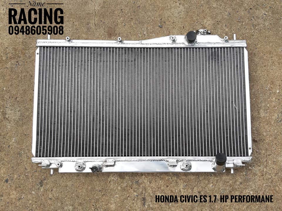 หม้อน้ำอลูมิเนียม ตรงรุ่น Honda Civic ES 1.7 dimension 2ช่อง42มิล