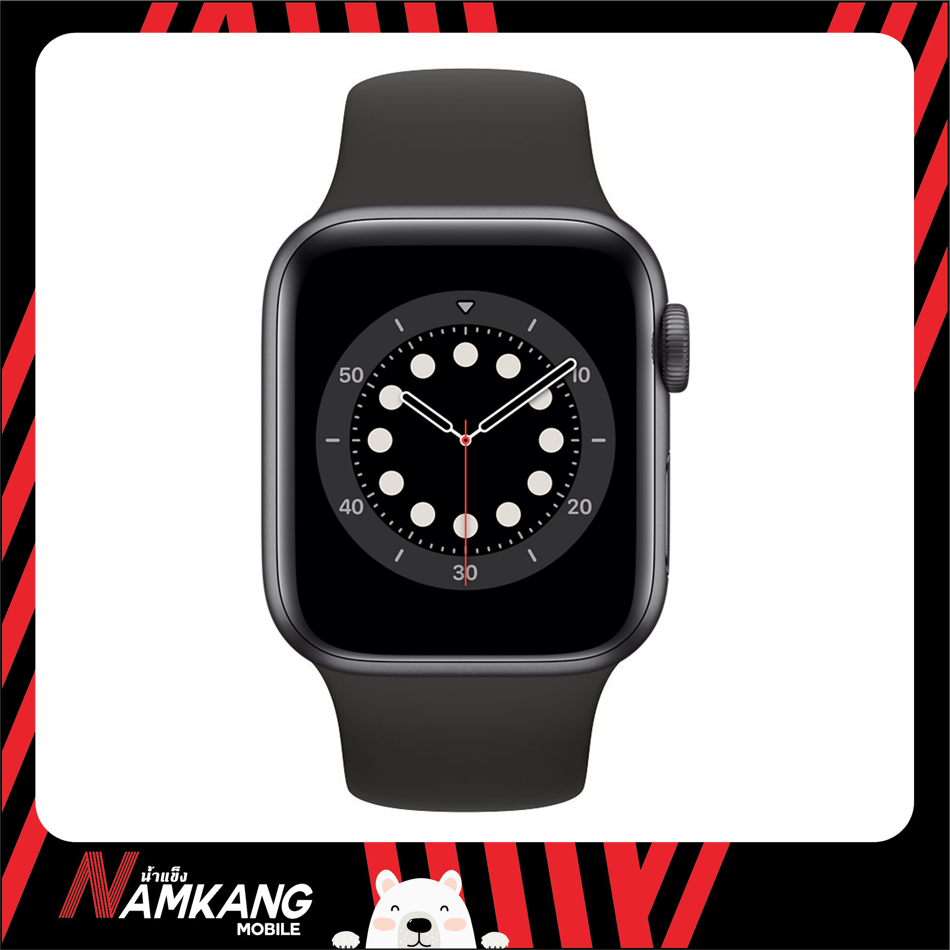 Apple Watch Series 6 Sport Band(Model TH)No Activated เครื่องศูนย์ไทย เครื่องใหม่ เครื่องแท้ รับประกันศูนย์ Apple 1 ปี/ Namkangmobile / ร้าน Namkangmobile