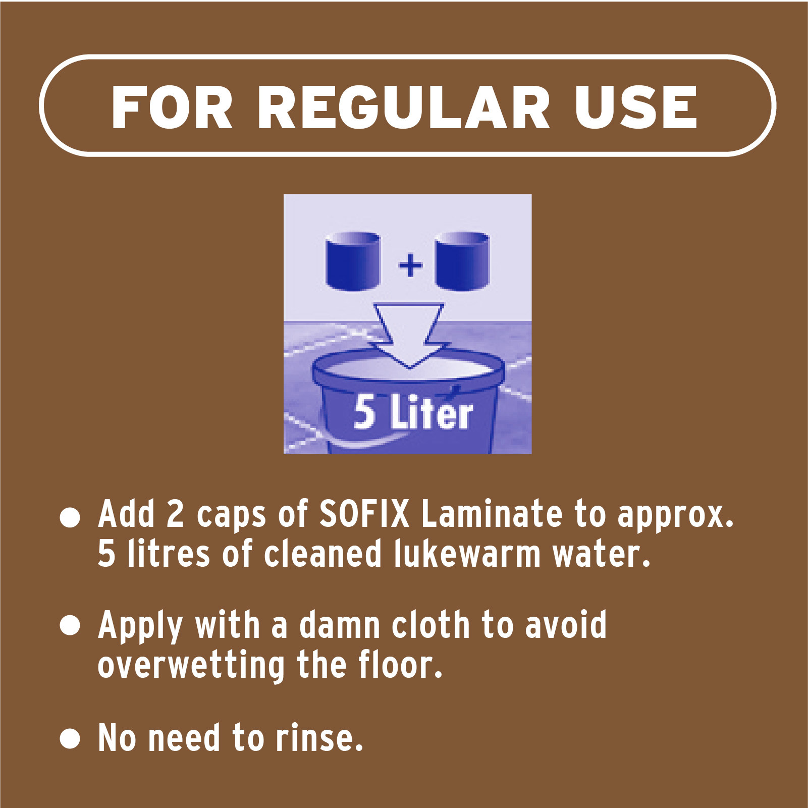 Sofix Laminate โซฟิกซ์ น้ำยาทำความสะอาดพื้นลามิเนต พื้นไม้เอ็นจิเนียร์