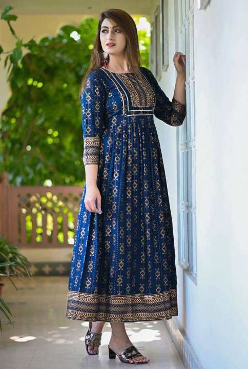 Dress ชุดอินเดีย Fabric: 14kg Heavy Reyon. ▪️ *Work:*Foil Print. ▪️ Size: M, L, XL, 2XL,3XL ▪️ Length: 50″+ ▪️ weight: 370 GM Stylish 4 Color crsunita – No Brand – 3400613158_TH-12572344121 >>> 🇹🇭 Top1Thailand 🛒 >>> lazada.co.th 🇹🇭 🇹🇭 🇹🇭🛒🛍🛒
