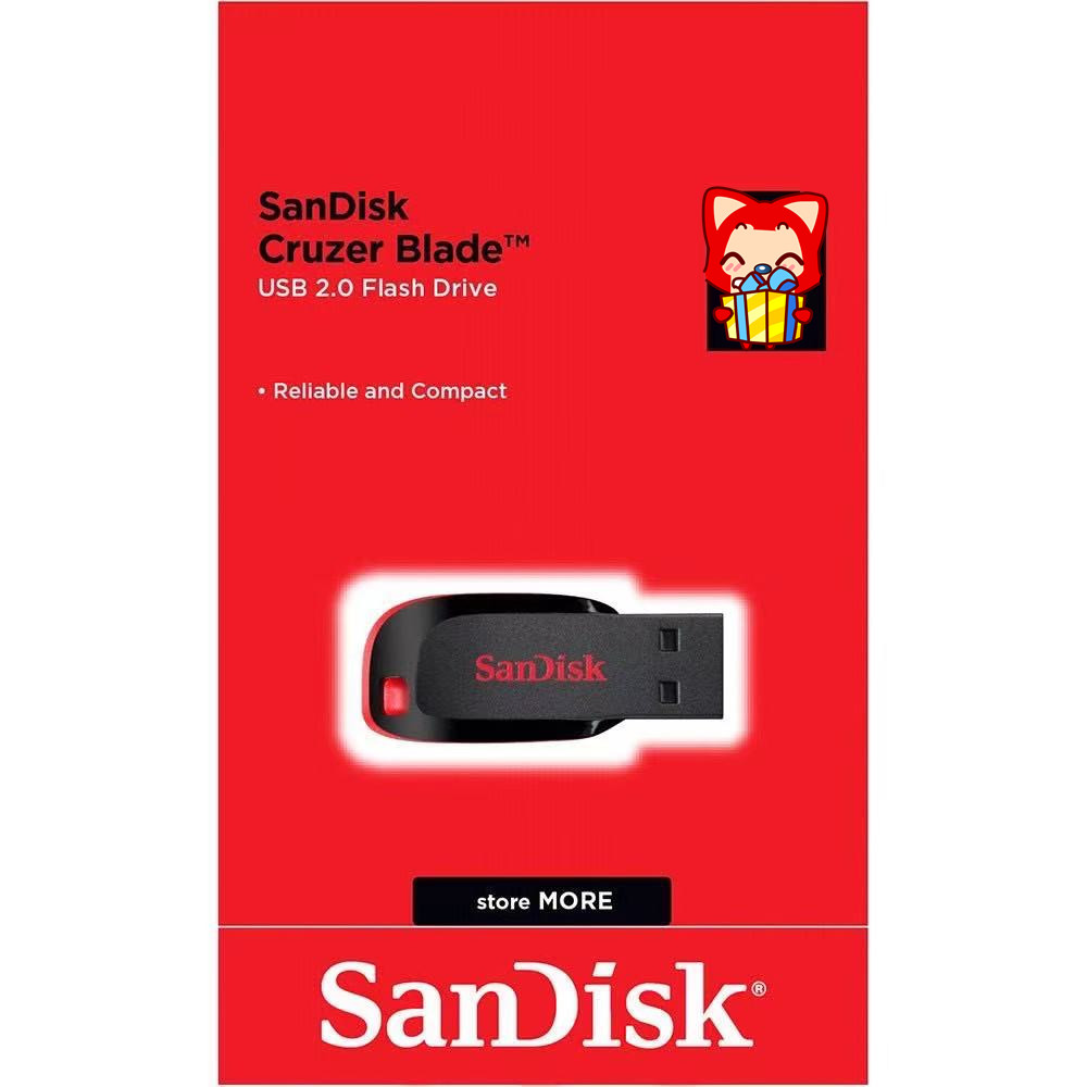 ขายดี???? แฟลชไดร์ฟ SanDisk ขนาด 32 GB เก็บข้อมูลได้หลากหลาย รุ่น