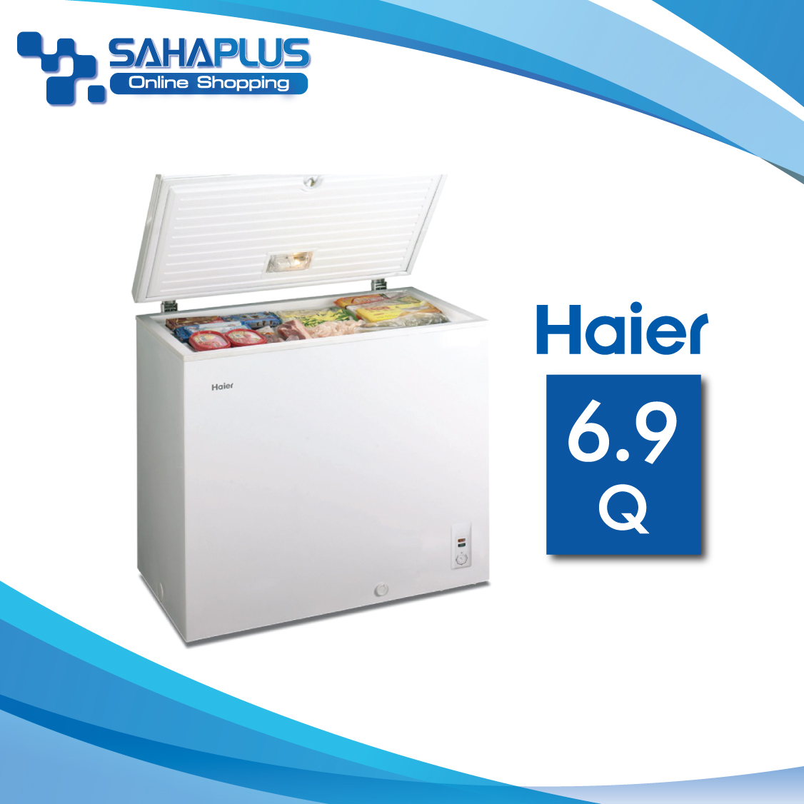 ดูภาพ ตู้แช่แข็งฝาทึบ Haier HCF-228H-2 ขนาด 6.9 Q แช่เย็นได้ แช่แข็งได้ เพิ่มเติม ตู้แช่แข็งฝาทึบ Haier HCF-228H-2 ขนาด 6.9 Q แช่เย็นได้ แช่แข็งได้