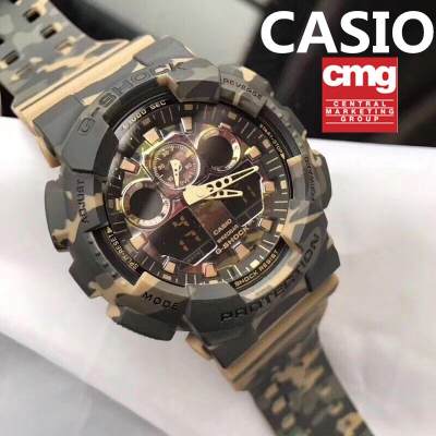 นาฬิกา Casio กีฬา g-shock กันน้ำและกันกระแทกป้องกันสนามแม่เหล็ก GA-100CM-5A แฟชั่นผู้ชาย นาฬิกา Casio กีฬา g-shock กันน้ำและกันกระแทกป้องกันสนามแม่เหล็ก GA-100CM-5A แฟชั่นผู้ชาย