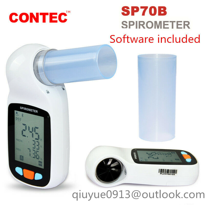 COMTEC SP70B Bluetooth Digital Spirometer Lung Function Breathing