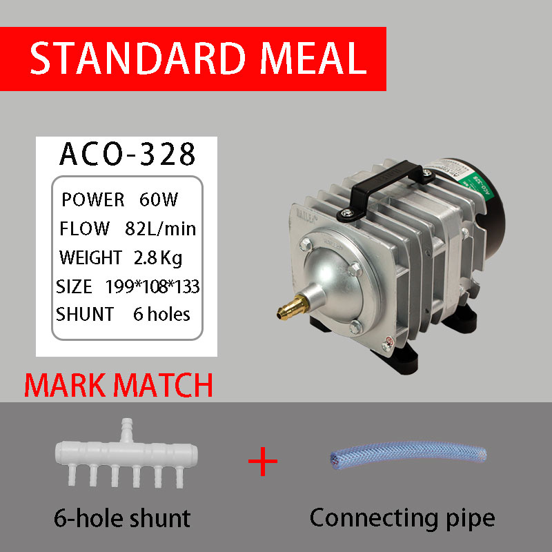 60W45W25W 220V 82L นาทีปั๊มลมแม่เหล็กไฟฟ้าออกซิเจนพิพิธภัณฑ์สัตว์น้ํา ...