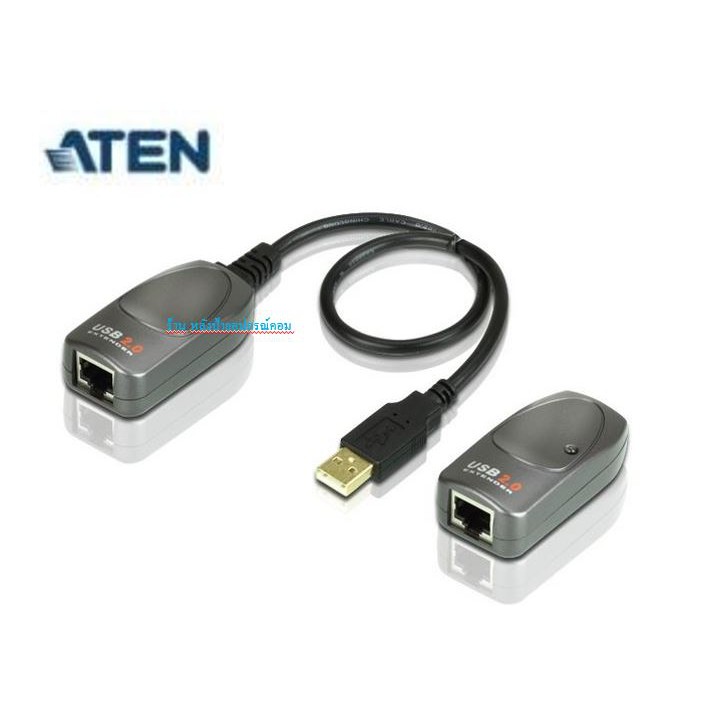 ลดราคา ATEN USB2.0 Extender ผ่านสาย LAN 60m. รุ่น UCE260 #ค้นหาเพิ่มเติม สายชาร์จคอมพิวเตอร์ Wi-Fi Repeater Microlab DisplayPort