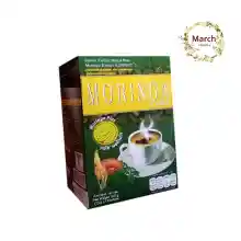 ภาพขนาดย่อของภาพหน้าปกสินค้าMoringa Coffee กาแฟมะรุม (15 ก. X 12 ซอง) จากร้าน March healthy บน Lazada ภาพที่ 1