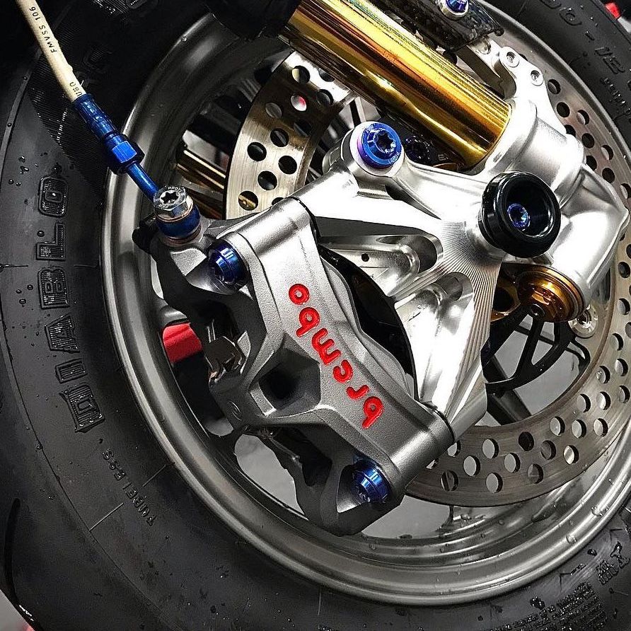 ปั๊ม BREMBO STYLEMA 100mm แท้100% เทาโลโก้แดง ปั๊ม Brembo แท้ | Lazada ...