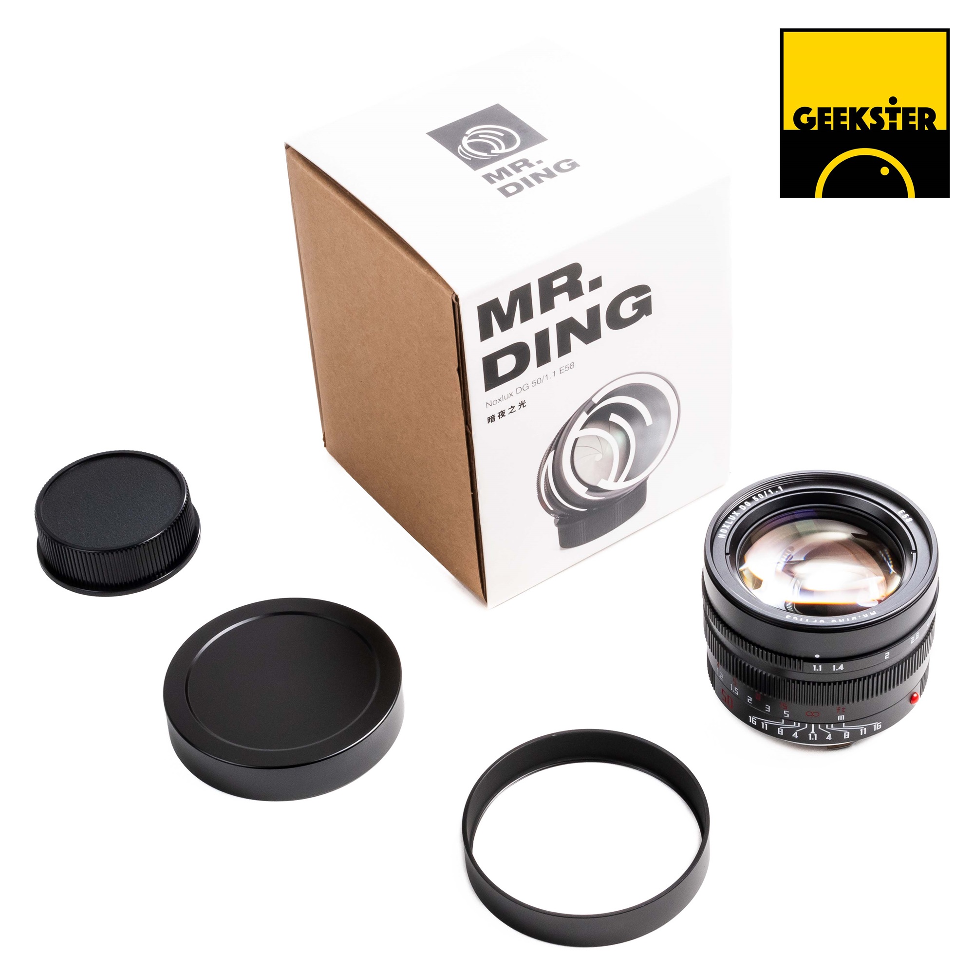 เลนส์ลับ SYOPTIC / Mr.Ding 50mm f1.1 E58 Leica M ( ฟูลเฟรม