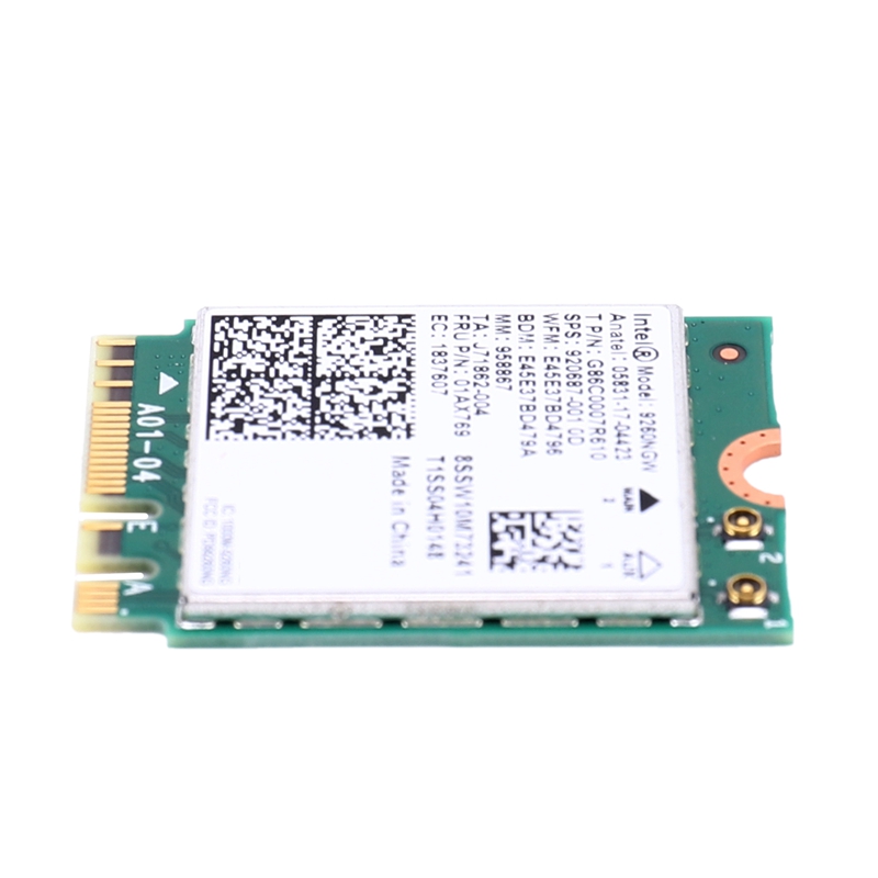 Dual Band Wireless-AC 9260สำหรับ Intel 9260NGW NGFF 802.11Ac MU-MIMO ...