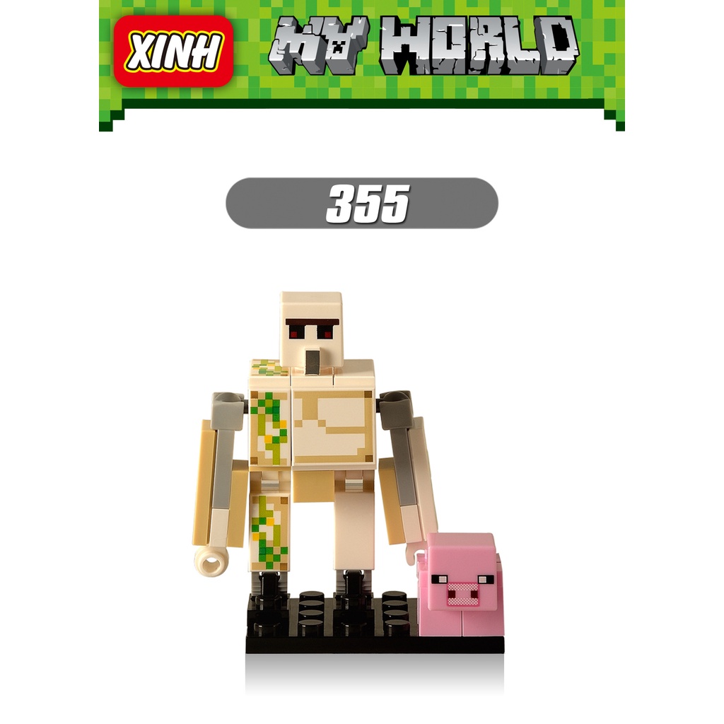 【chất lượng cao】Đồ chơi lego Minecraft mini cho trẻ em