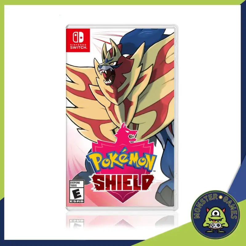 ภาพหน้าปกสินค้าPokemon Shield Nintendo Switch Game แผ่นแท้มือ1   (Pokemon Shield Switch)(Pokemon Switch) จากร้าน Monster Games บน Lazada