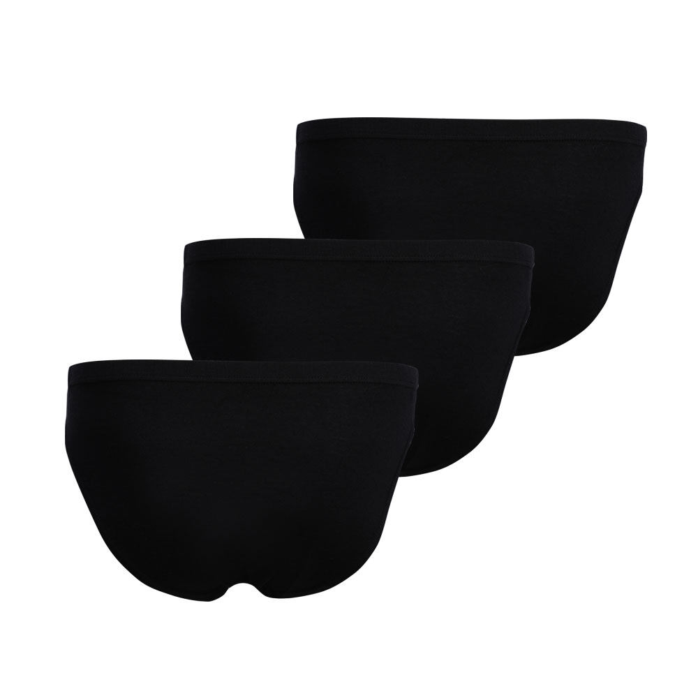 JOCKEY UNDERWEAR กางเกงในชาย VALUE PACK รุ่น KU VLP019 สีดำ ทรง BIKINI