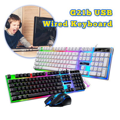 ดูภาพ ชุดคีย์บอร์ด Gaming คีบอร์ดเกมมิ่ง เมาส์เกมมิ่ง คีย์บอร์ด + เม้าส์ แป้นพิมพ์ Gaming Keyboard LED Backlit Keyboard+Mouse Set for Computer Gamer มีแสงไฟ แถม เมาส์เกมมิ่ง B50 เพิ่มเติม ชุดคีย์บอร์ด Gaming คีบอร์ดเกมมิ่ง เมาส์เกมมิ่ง คีย์บอร์ด + เม้าส์ แป้นพิมพ์ Gaming Keyboard LED Backlit Keyboard+Mouse Set for Computer Gamer มีแสงไฟ แถม เมาส์เกมมิ่ง B50