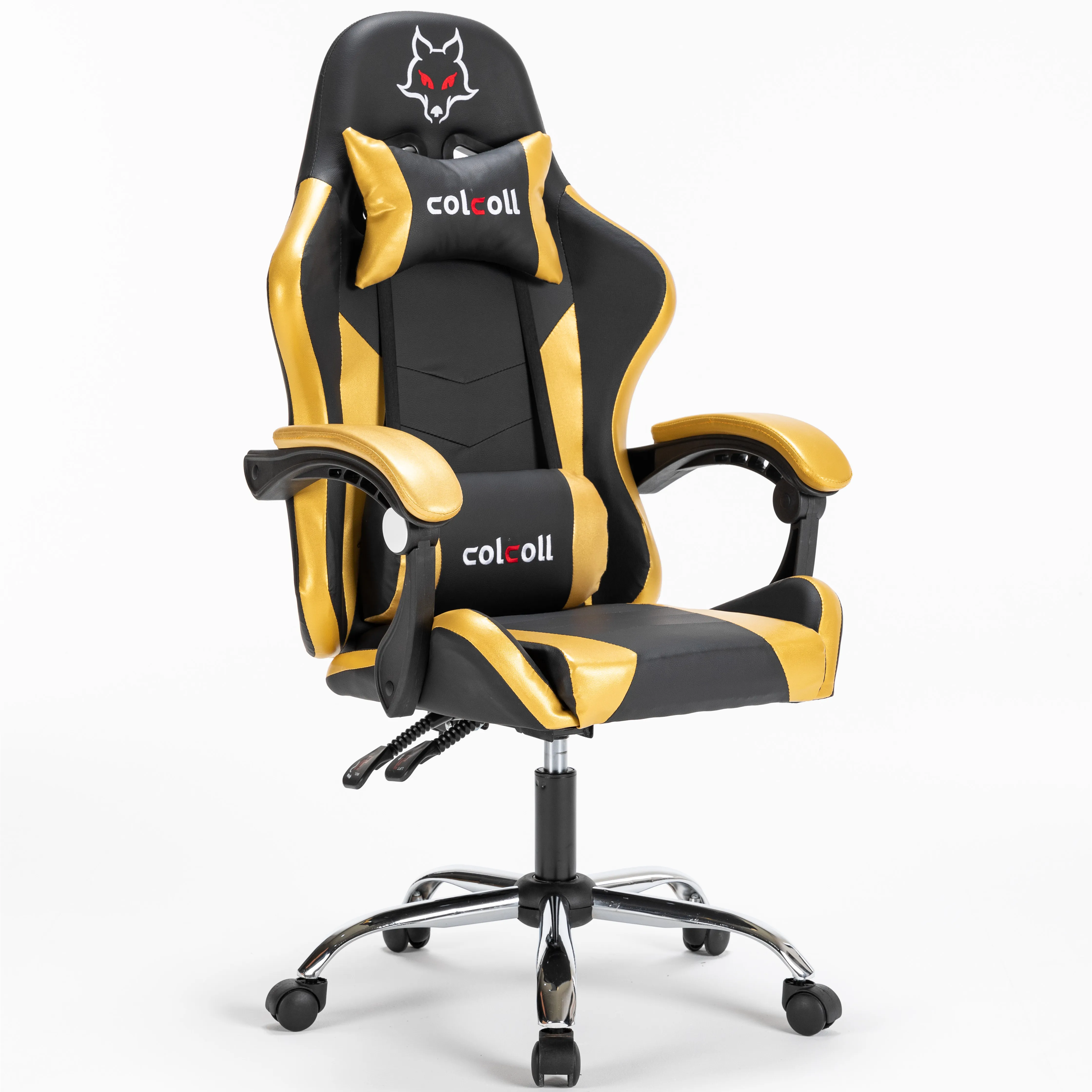 ENC070 Gaming Chair เก้าอี้เกม เก้าอี้ทำงาน เก้าอี้คอม เก้าอี้นอน เก้าอี้สำนังงาน เก้าอี้เล่นเกม pubg เก้าอี้เกมมิ่ง Gaming Chair ปรับความสูงได้ นั่งสบ