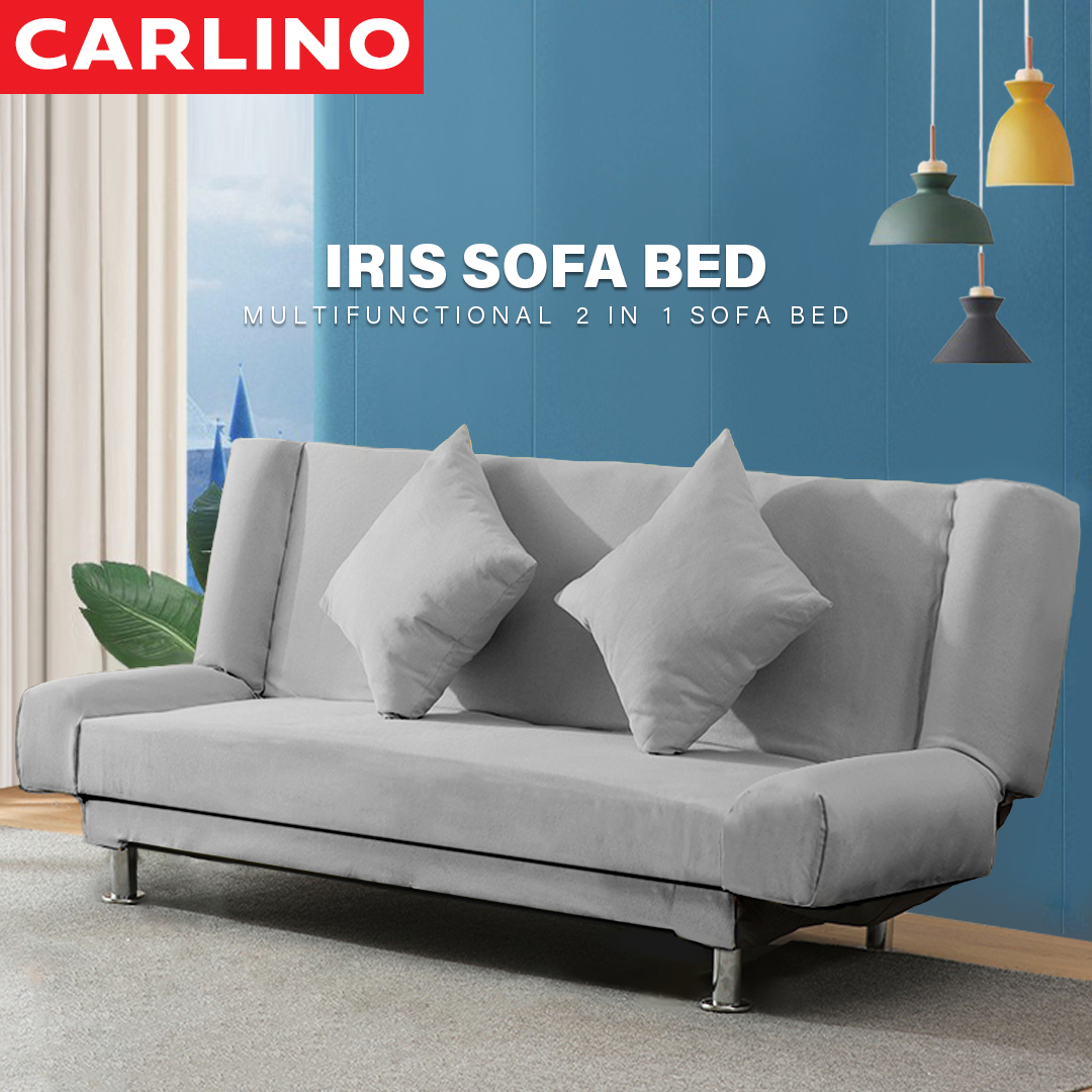 (*สินค้าพร้อมส่ง*) MR. CARLINO: IRIS โซฟา  โซฟาปรับนอน  SOFA BED (โซฟา 2 ที่นั่ง 130CM /โซฟา 3 ที่นั่ง 150CM ) *ไม่รวมหมอน Pillows Not Included*