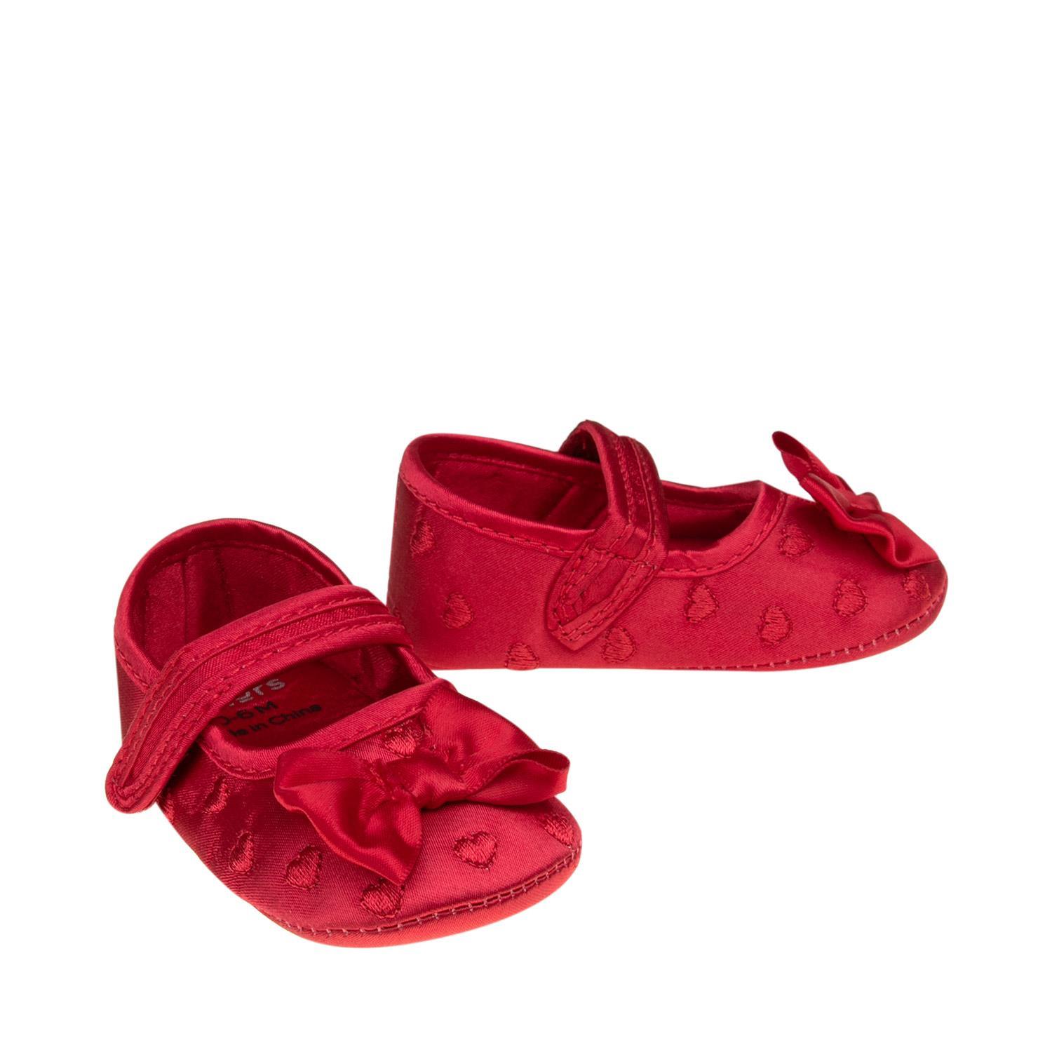 ROBO รองเท้าเด็ก รุ่น BJ0057J17 สีแดง ไซส์ 0-6 เดือน