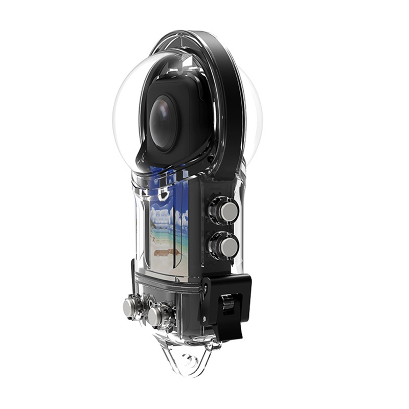 Waterproof Housing Case for Insta 360 X3,Underwater Dive Protective Shell Aciton Camera Accessories