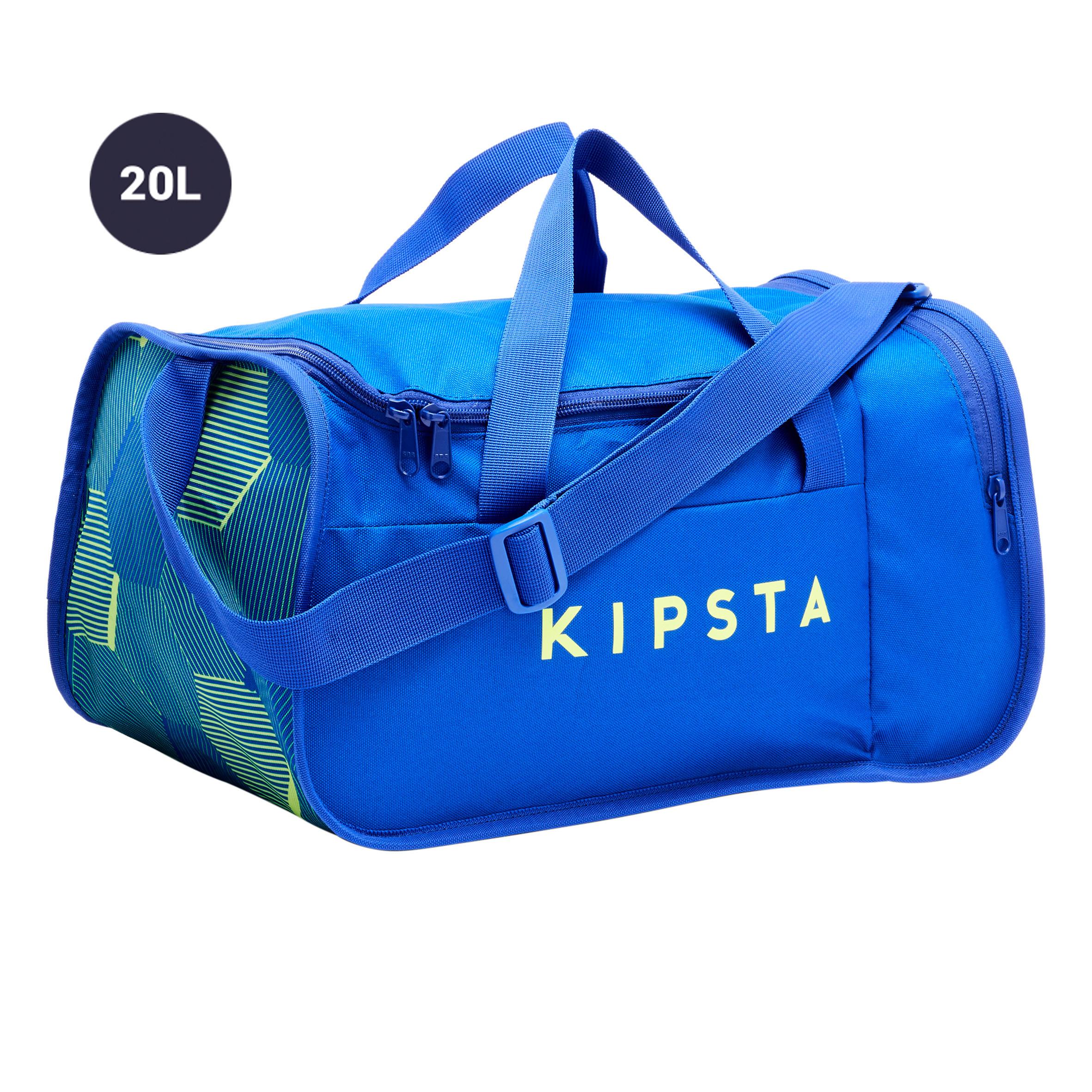 [ด่วน!! โปรโมชั่นมีจำนวนจำกัด] กระเป๋ากีฬารุ่น KIPOCKET ความจุ 20 ลิตร (สีฟ้า/เหลือง) สำหรับ ฟุตบอล