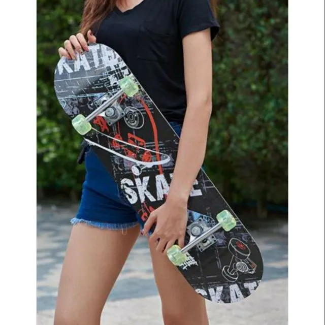 Timmoo Shop สกูตเตอร์ สเก็ต Skate board สเก็ตบอร์ดอุปกรณ์กีฬา โรลเลอร์เบลด รองเท้าสเก็ต  อุปกรณ์เล่นสเก็ตและสเก็ตบอร์ด