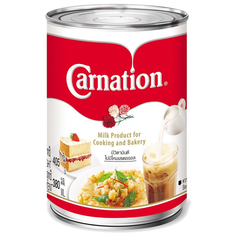 Carnation นมข้นจืด Milk Product for Cooking and Bakery ขนาด 405g