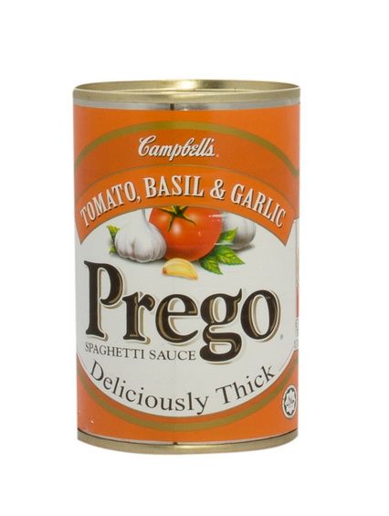 (แพ็ค2)พรีโก้สปาเก็ตตี้กะเพรากระเทียม 300 กรัม/Prego Spaghetti Basil Garlic 300g